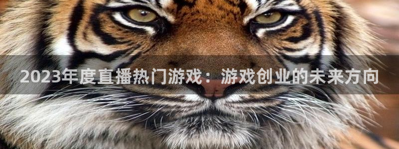 星欧娱乐注册账号：2023年度直播热门游戏：游戏创业的未来方